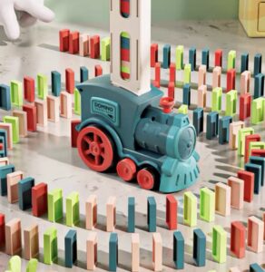 專注力玩具推薦-骨牌小火車